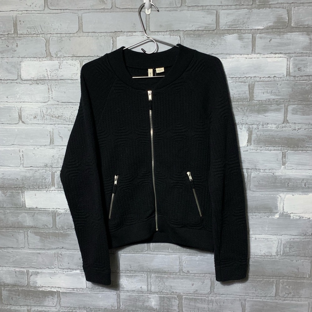 Anthropologie | Moth | Quilted Black Jacket